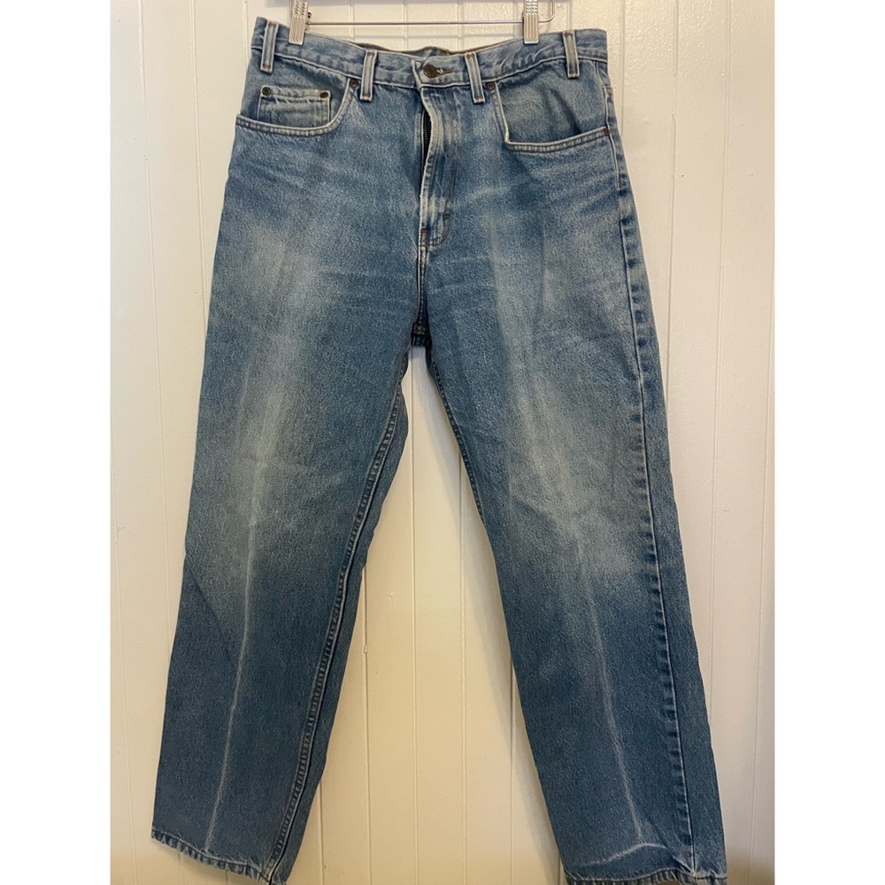 Straight leg jeans